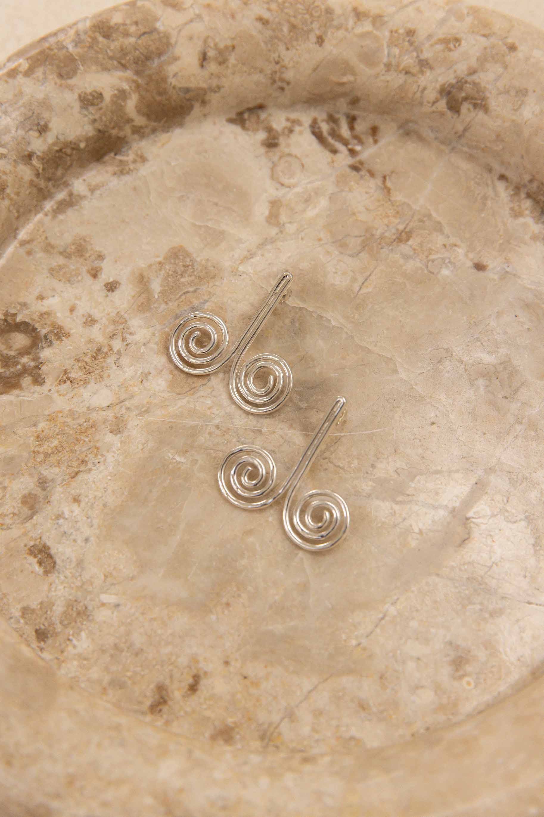 Laut Earring Silver